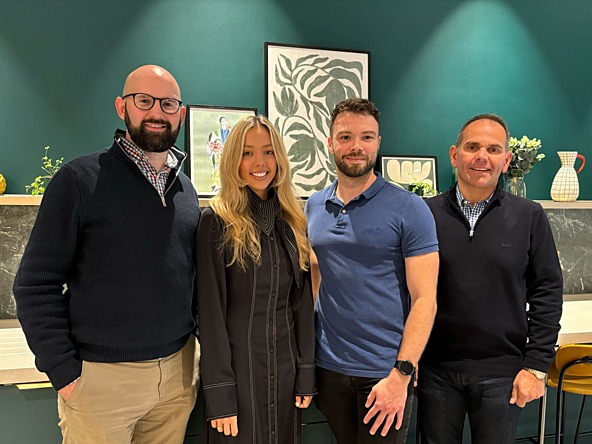Andrew Roocroft, Sophie Tanner, Stephen Finch, Adam Woodgate
